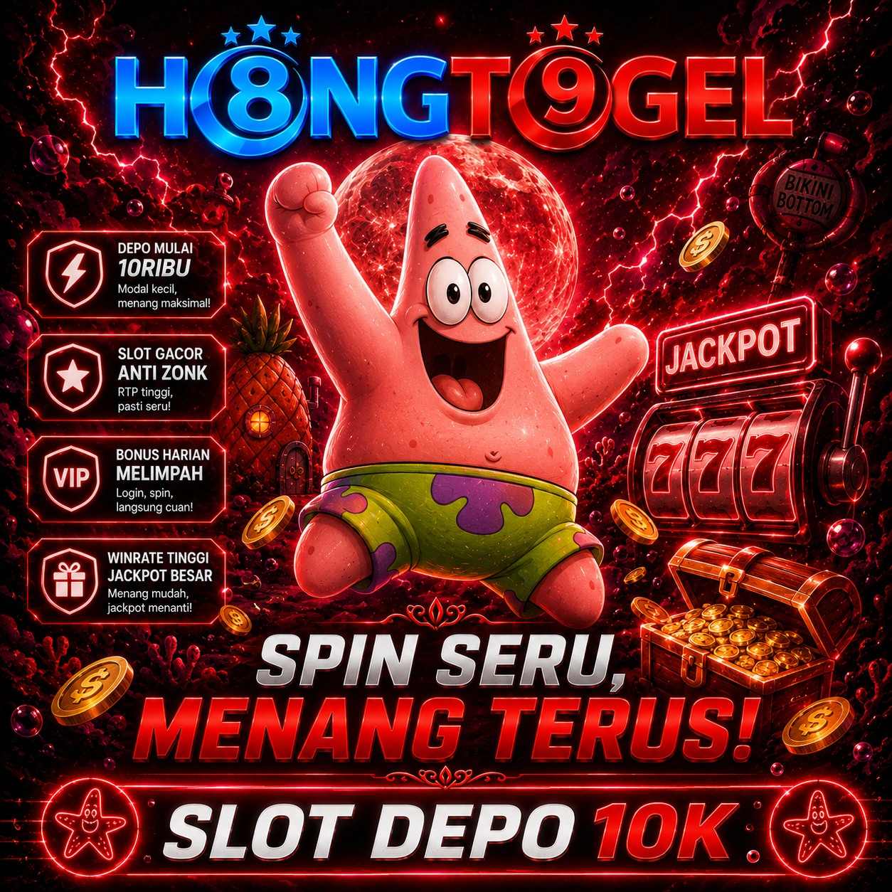 Thumbnail 1 of 3, Poster, HONGTOGEL # Login Situs Slot Depo 10K Paling Dipercaya & Gampang Maxwin designed and sold by HONGTOGEL.